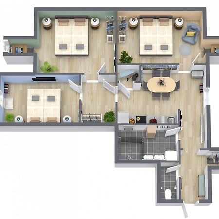 Urban Jungle Design - Historic City Center With Free Parking & Panoramic View By Hero Homes Грац Экстерьер фото